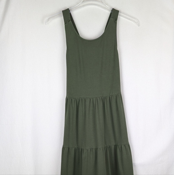 J Crew tiered midi dress - Picture 7 of 11